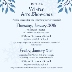 English Winter Arts Showcase